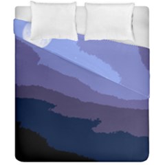 Nature Night Duvet Cover Double Side (california King Size) by LoolyElzayat