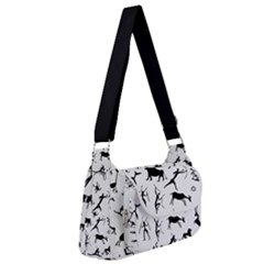 Petroglyph Runic Cavemen Nordic Black Paleo Drawings Pattern Multipack Bag by snek