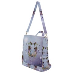 Easter Egg With Flowers Crossbody Backpack by FantasyWorld7