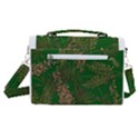 Fern Dark Green Satchel Shoulder Bag View3