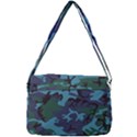 Camouflage Blue Courier Bag View3