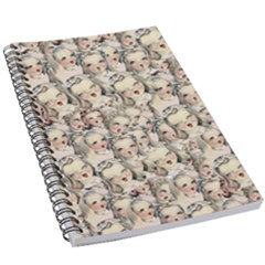 Vintage Singing Heads 5 5  X 8 5  Notebook by snowwhitegirl