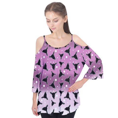 Deer Dots Ombre Flutter Tees by snowwhitegirl