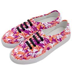 Flamingos Women s Classic Low Top Sneakers by StarvingArtisan