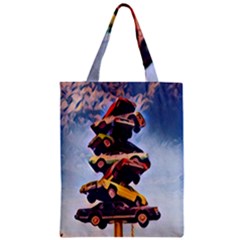 Pretty Colors Cars Zipper Classic Tote Bag by StarvingArtisan