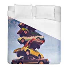 Pretty Colors Cars Duvet Cover (full/ Double Size) by StarvingArtisan