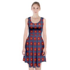 Red Begonias Racerback Midi Dress by WensdaiAmbrose