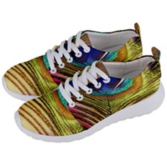 Peacock Feather Colorful Peacock Men s Lightweight Sports Shoes by Pakrebo