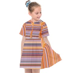 Electric Field Art Xxii Kids  Sailor Dress by okhismakingart