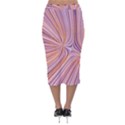 Electric Field Art XXIV Velvet Midi Pencil Skirt View2