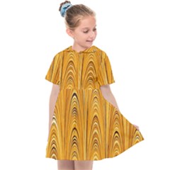 Electric Field Art Xxxix Kids  Sailor Dress by okhismakingart