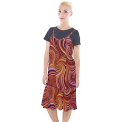 Electric Field Art Liii Camis Fishtail Dress by okhismakingart