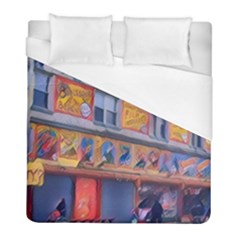 Coney Island Freak Show Duvet Cover (full/ Double Size) by StarvingArtisan