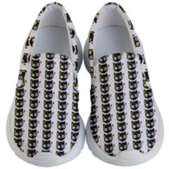 Cat Pirate Pattern Kids  Lightweight Slip Ons by snowwhitegirl