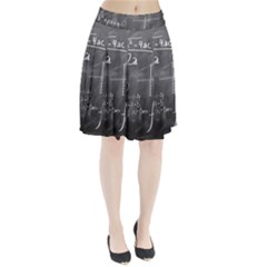 Mathematics Pleated Skirt by snowwhitegirl