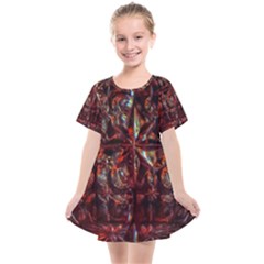 Crystal Star  Kids  Smock Dress by okhismakingart