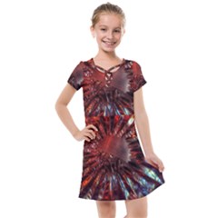 Crystal Daisy Kids  Cross Web Dress by okhismakingart