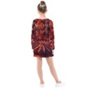 Glass Geometries  Kids  Long Sleeve Dress View2