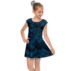 Columbine Leaves Kids  Cap Sleeve Dress by okhismakingart