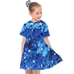 Blue Daisies Kids  Sailor Dress by okhismakingart