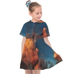 Favorite Clouds Kids  Sailor Dress by okhismakingart