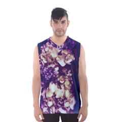 Soft Purple Hydrangeas Men s Basketball Tank Top by okhismakingart