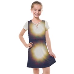 Bright Star Version One Kids  Cross Web Dress by okhismakingart