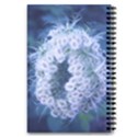 Light Blue Closing Queen Annes Lace 5.5  x 8.5  Notebook View2