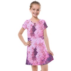 Pink Closing Queen Annes Lace Kids  Cross Web Dress by okhismakingart