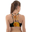 Yellow Rose Back Web Sports Bra View2