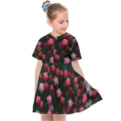 Floral Stars -bright Kids  Sailor Dress by okhismakingart