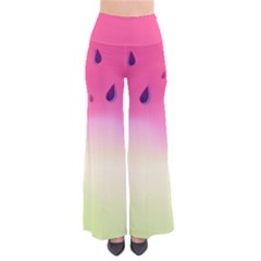 Watermelon Pastel Gradient Pink Watermelon Pastel Gradient So Vintage Palazzo Pants by genx