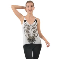 Owl Chiffon Cami by Sudhe