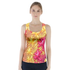 Fractal Math Mathematics Science Racer Back Sports Top by Pakrebo