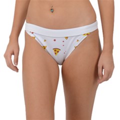 Pizza Pattern Pepperoni Cheese Funny Slices Band Bikini Bottom by genx