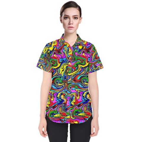 Graffiti 3 2 Women s Short Sleeve Shirt by ArtworkByPatrick