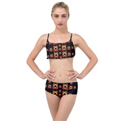 Sweets And  Candy As Decorative Layered Top Bikini Set by pepitasart