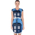 Doctor Who Tardis Capsleeve Drawstring Dress  View1