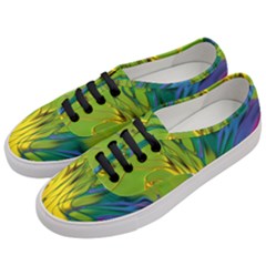 Abstract Pattern Lines Wave Women s Classic Low Top Sneakers by HermanTelo