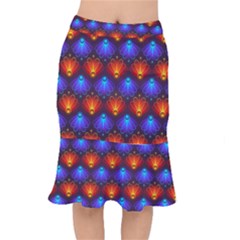 Background Colorful Abstract Mermaid Skirt by HermanTelo