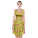 Dragonfly Sun Flower Seamlessly Racerback Midi Dress View1