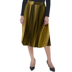 Creative Original Intention Classic Velour Midi Skirt  by HermanTelo