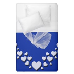 Heart Love Butterfly Mother S Day Duvet Cover (single Size) by HermanTelo