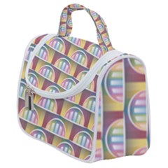 Seamless Pattern Background Abstract Satchel Handbag by HermanTelo