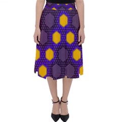 Communication Network Digital Classic Midi Skirt by HermanTelo