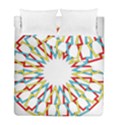 Wheel Complex Symbol Mandala Duvet Cover Double Side (Full/ Double Size) View1