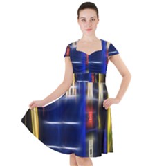 Famous Blue Police Box Cap Sleeve Midi Dress by HermanTelo