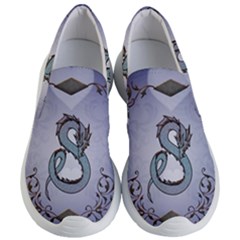 Wonderful Decorative Chinese Dragon Women s Lightweight Slip Ons by FantasyWorld7