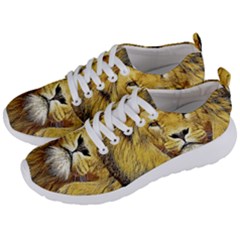 Lion Lioness Wildlife Hunter Men s Lightweight Sports Shoes by Pakrebo