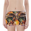 Pumpkin Vegetables Autumn Boyleg Bikini Wrap Bottoms View1